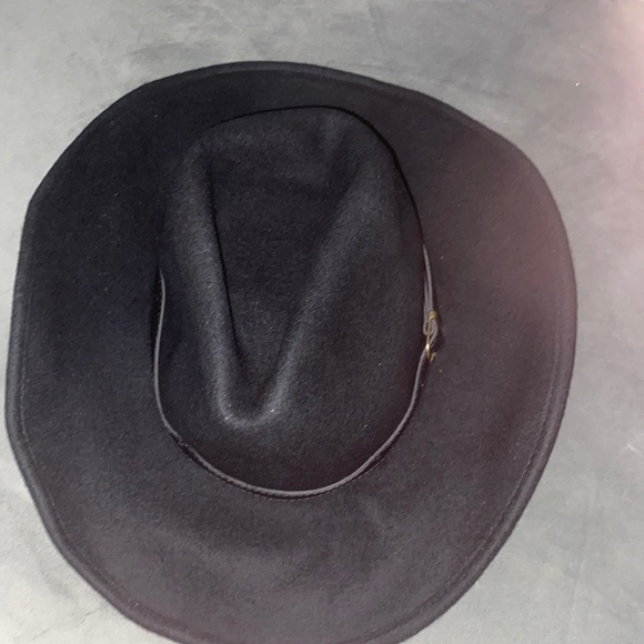 ✨Men’s outback wool cowboy hat Dakota black shapeable western felt 100% wool ✨ - Picture 16 of 16